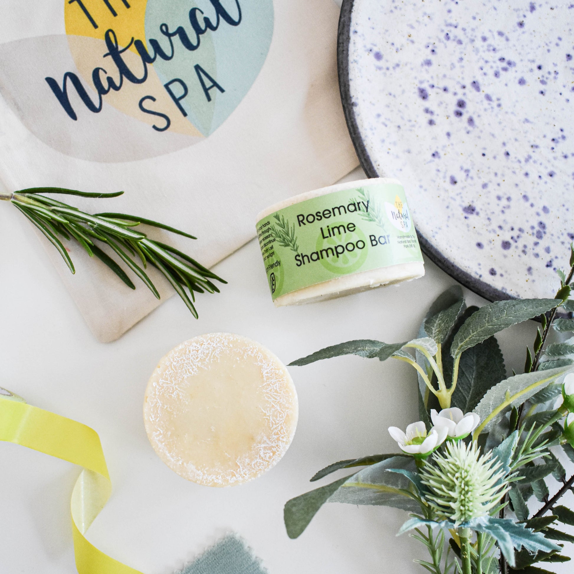Rosemary lime Shampoo Bar-3
