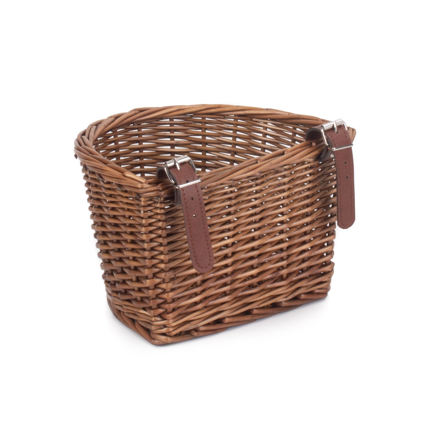Front Fixing Child Bicycle Wicker Basket-2