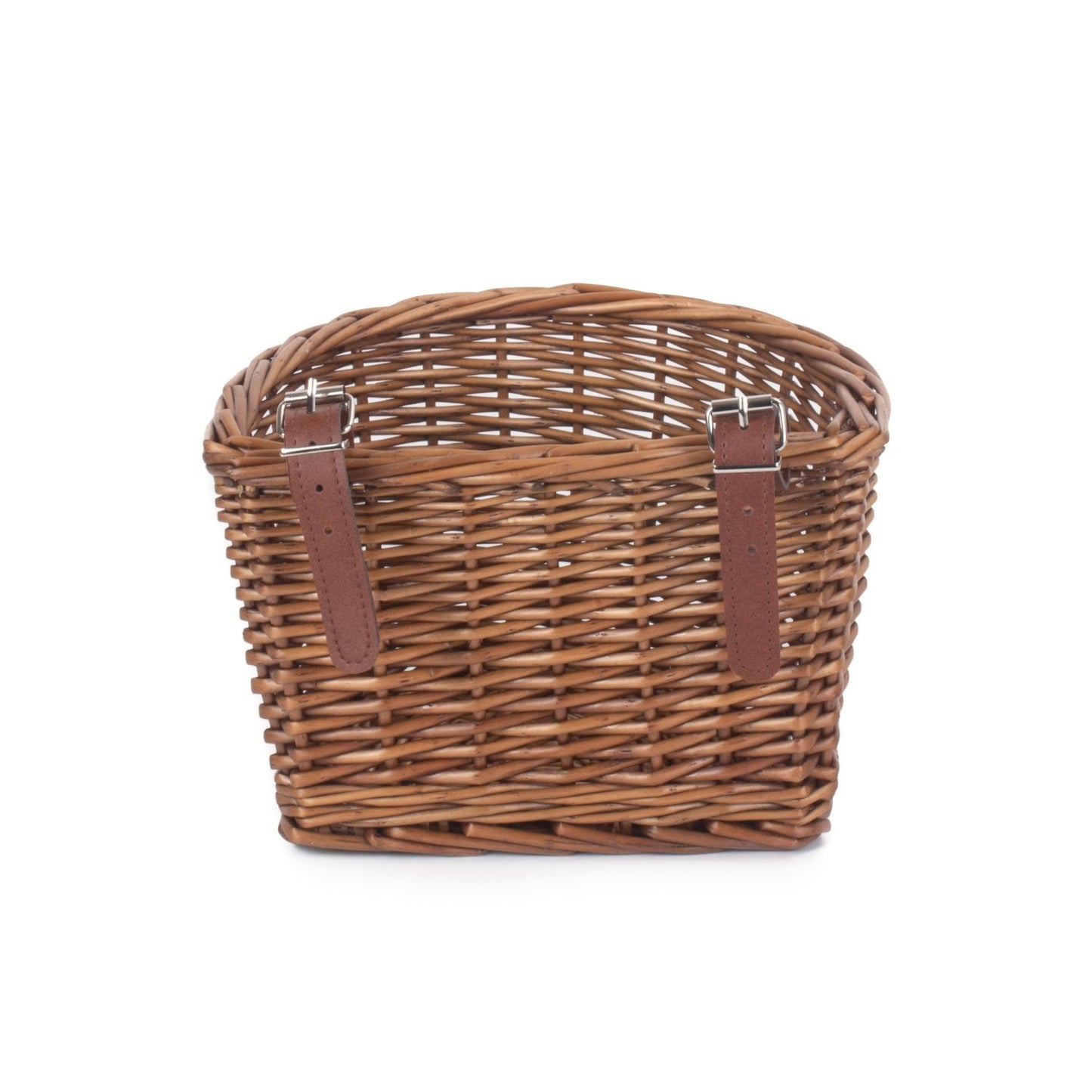 Front Fixing Child Bicycle Wicker Basket-3