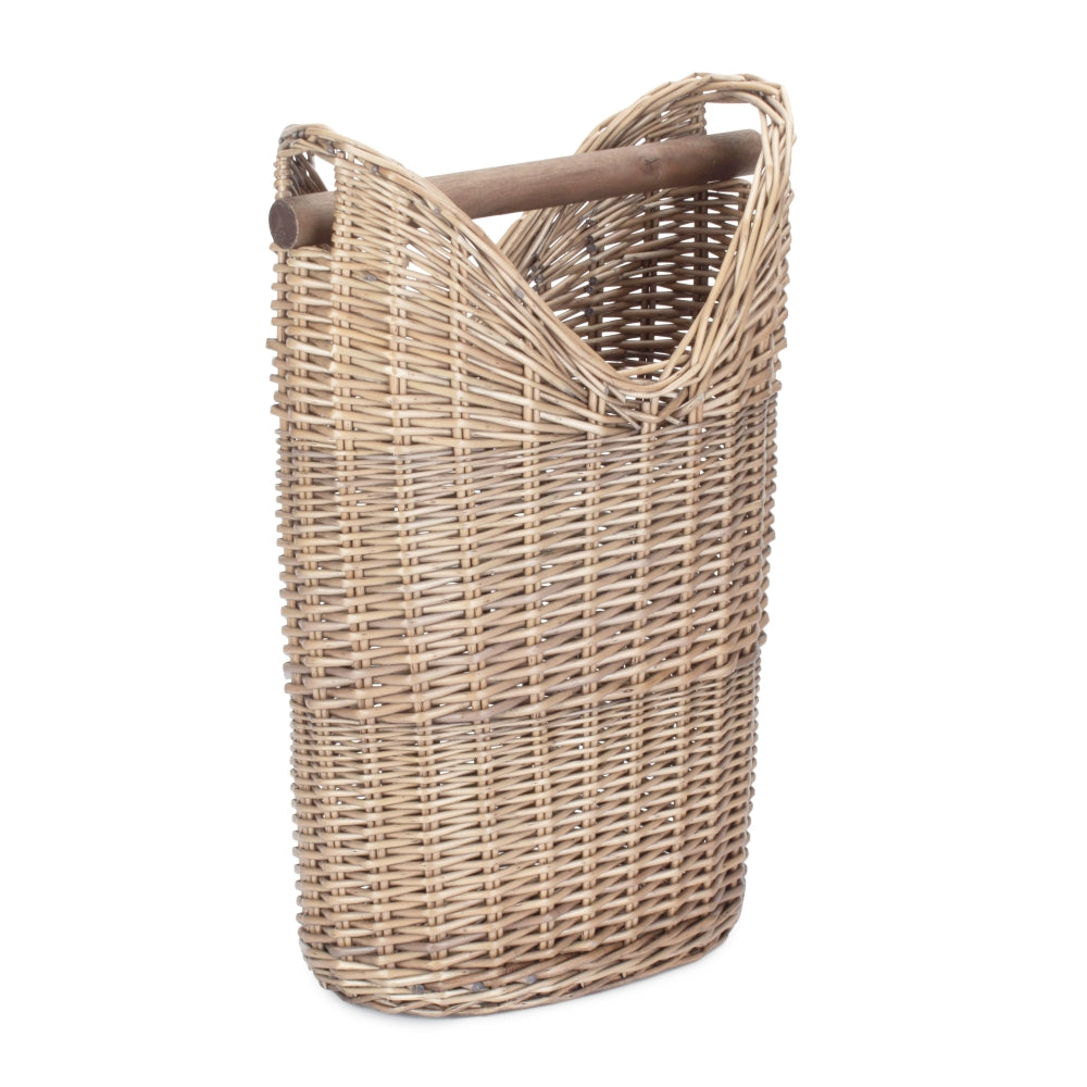 Wicker Bathroom Toilet Roll Holder-2