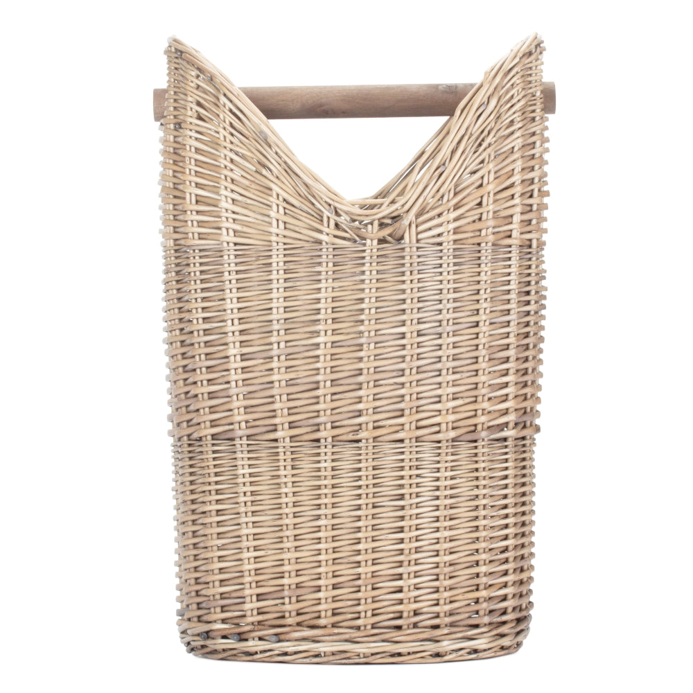 Wicker Bathroom Toilet Roll Holder-3