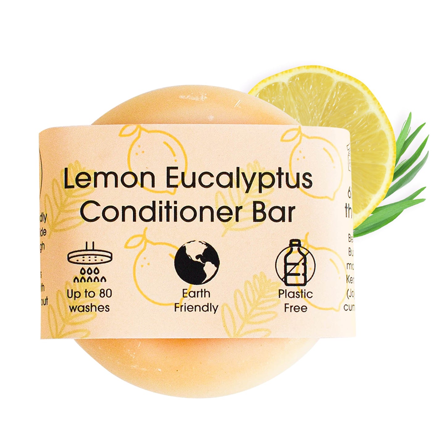 Lemon, Eucalyptus , Solid Conditioner-1