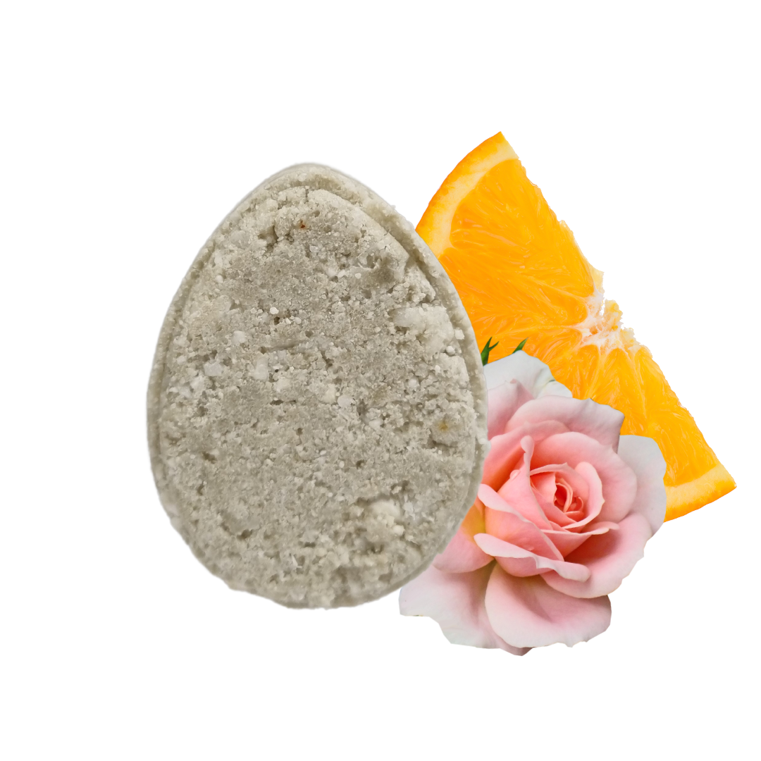 Patchouli Rose ECO Shampoo bar - Non Soap based hair wash-1