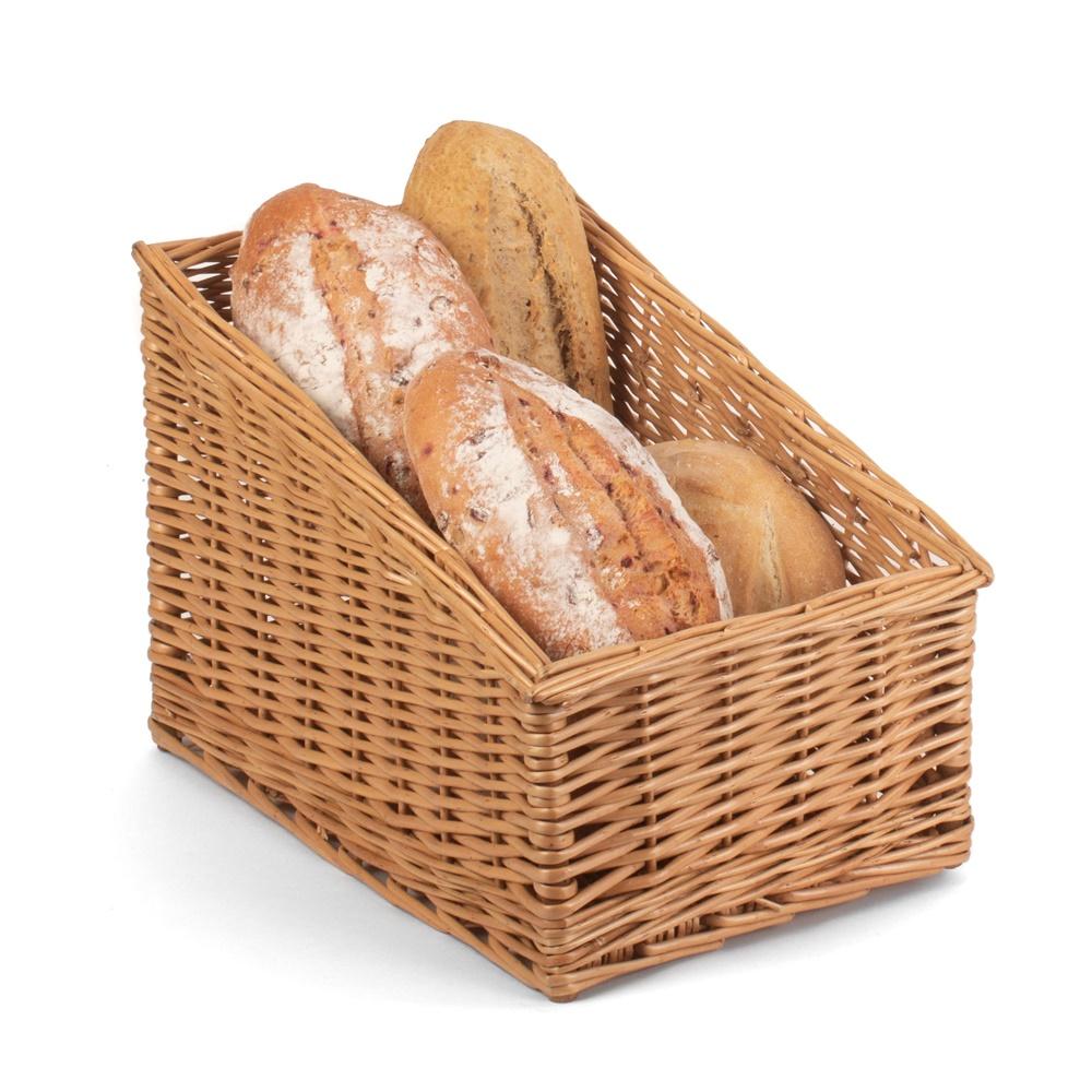 Sloped Sided Wicker Display Baskets-0