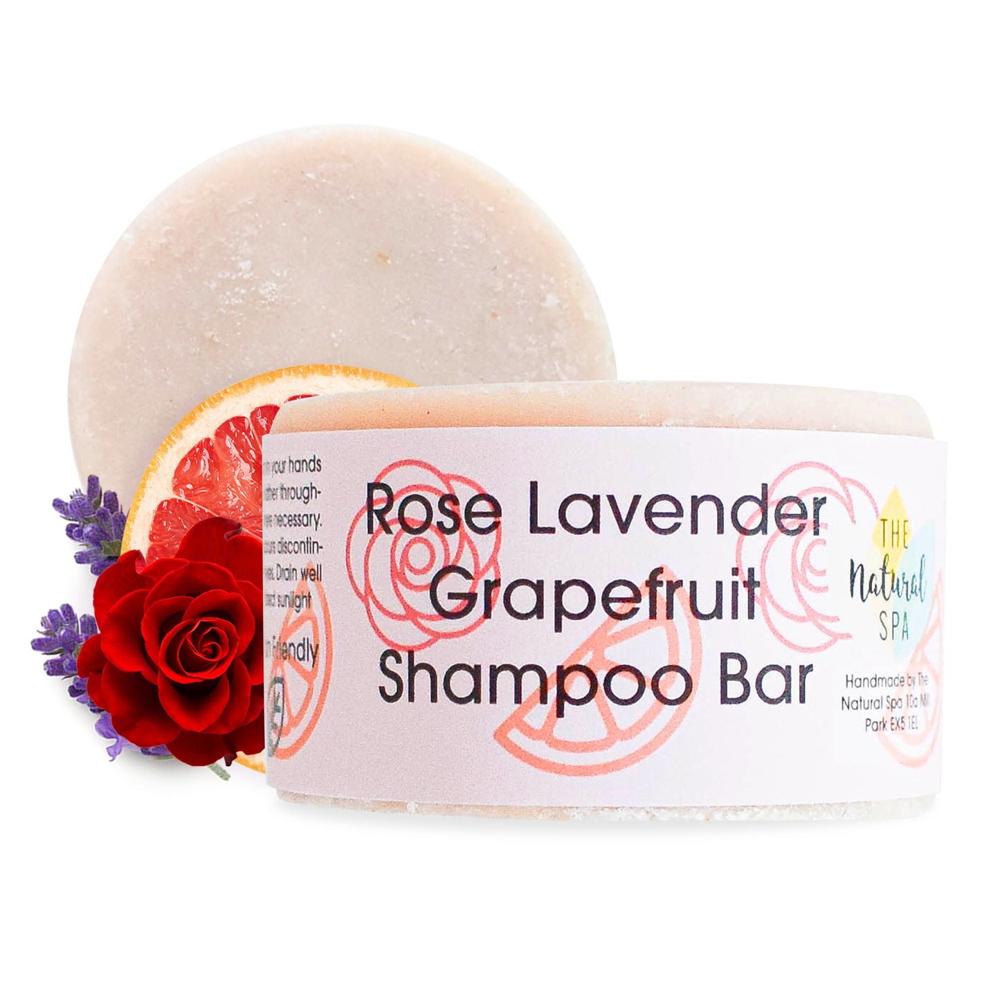 Rose, Lavender, Grapefruit Shampoo bar-1