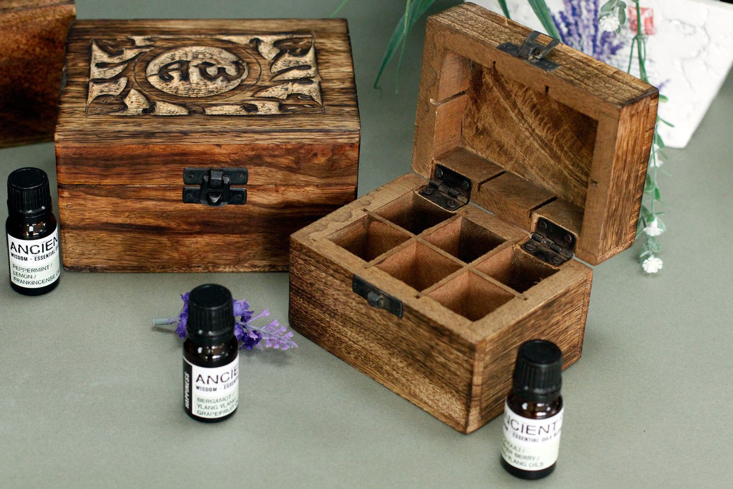 Mango Aromatherapy Box - AW (holds 6)