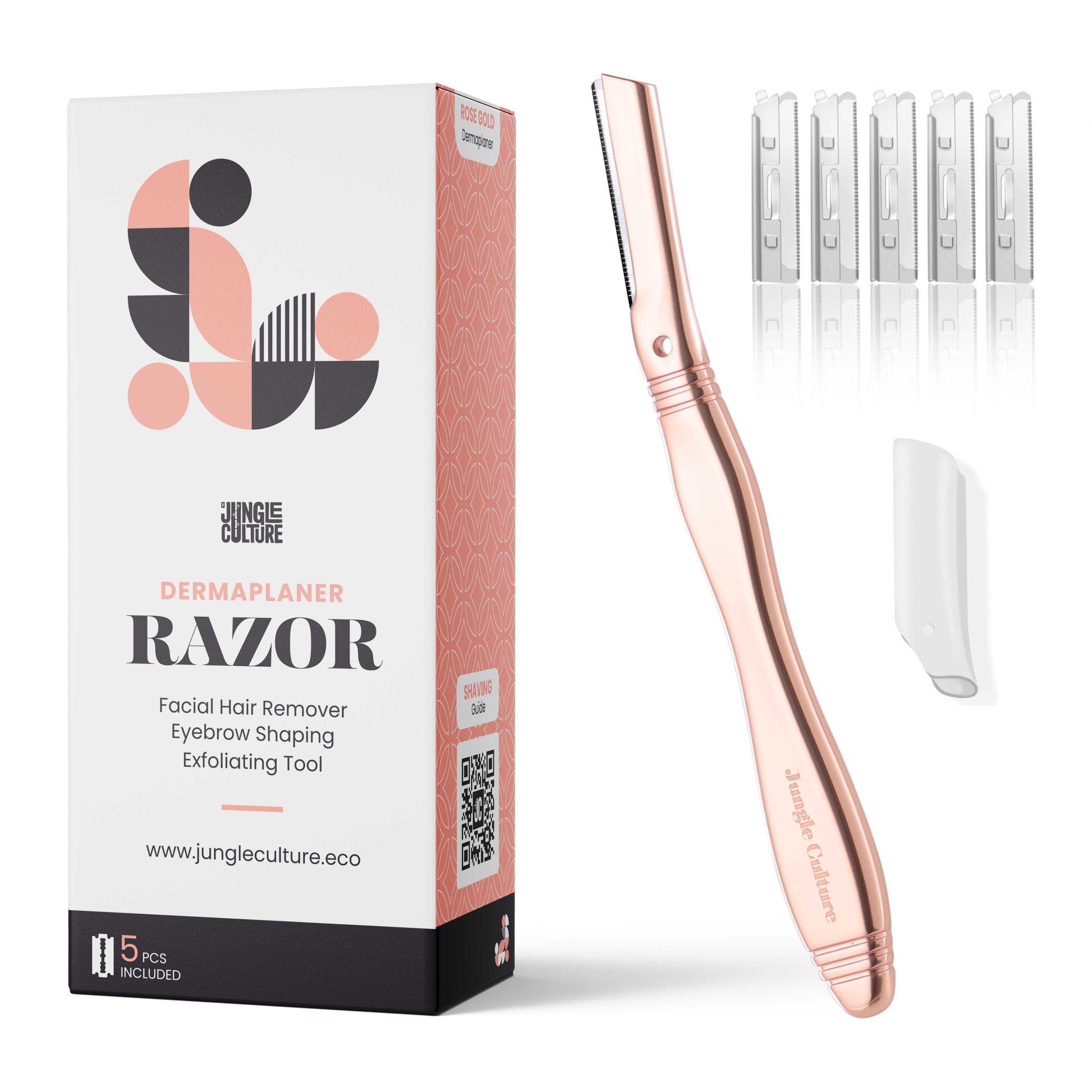 Dermaplaner - Reusable Metal Eyebrow Razor / Shaper-6