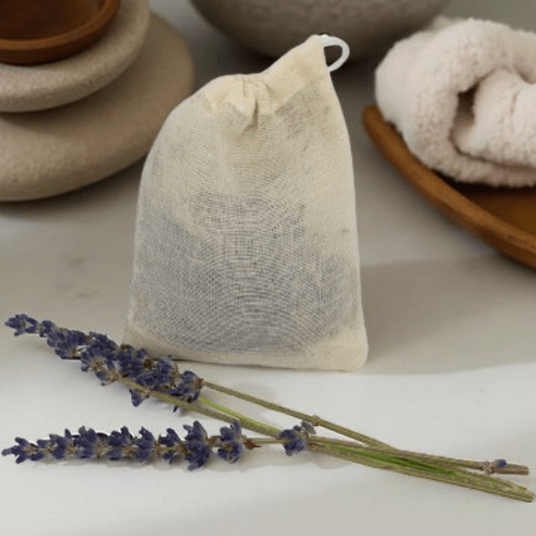 Lavender Moth Repellent Sachet with Mineral Salts-2